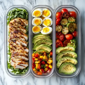 Meal Prep Chicken Breakfast Bowls