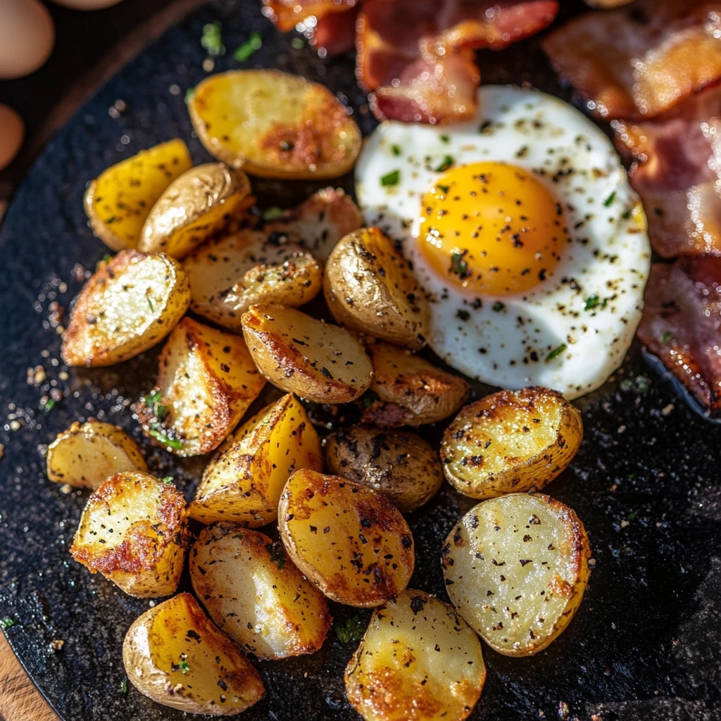 breakfast potatoes on blackstone