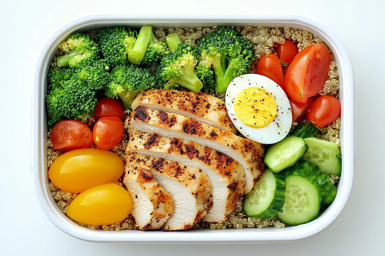 high protein lunch box ideas