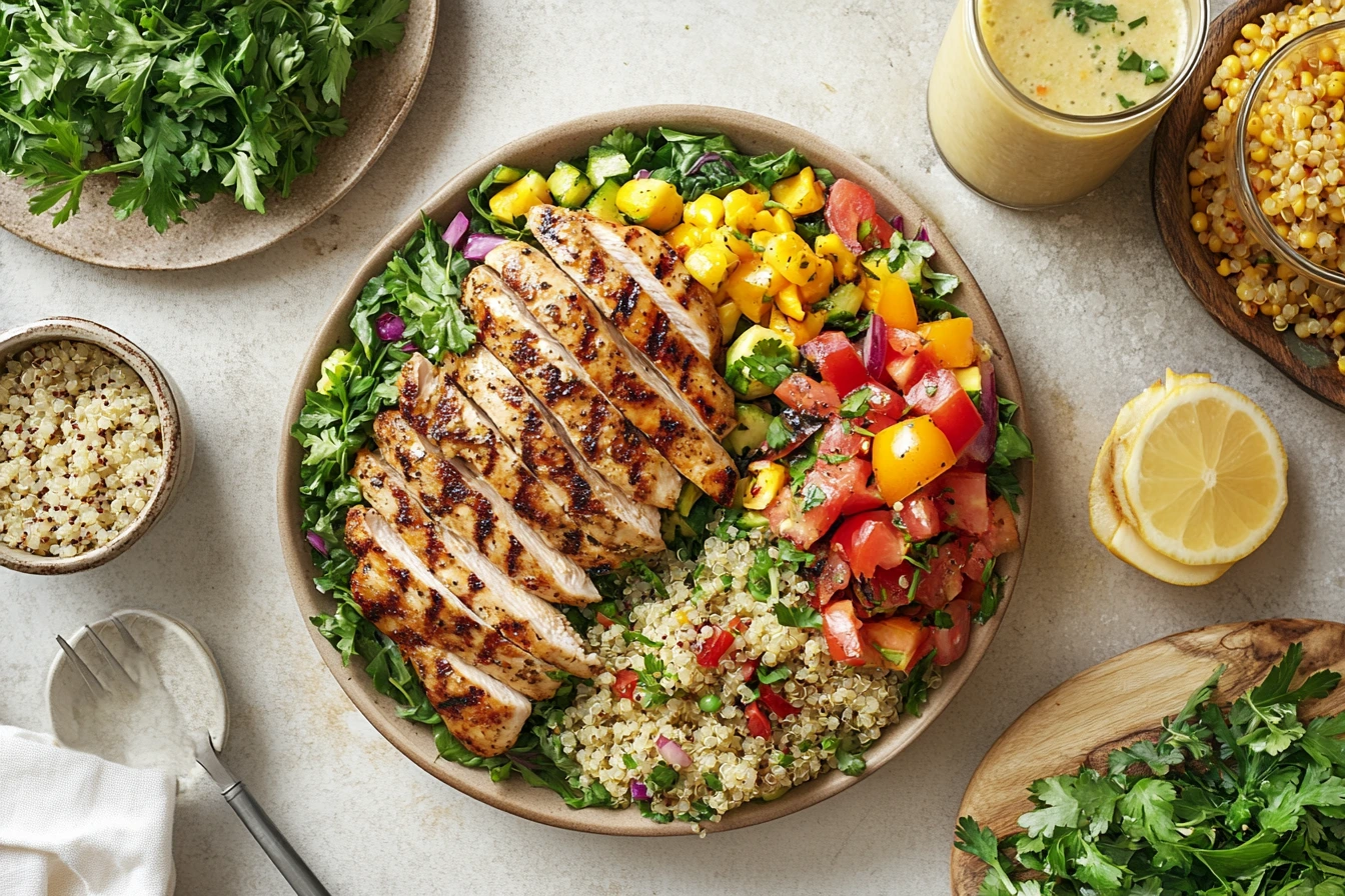 high protein lunch ideas for muscle gain